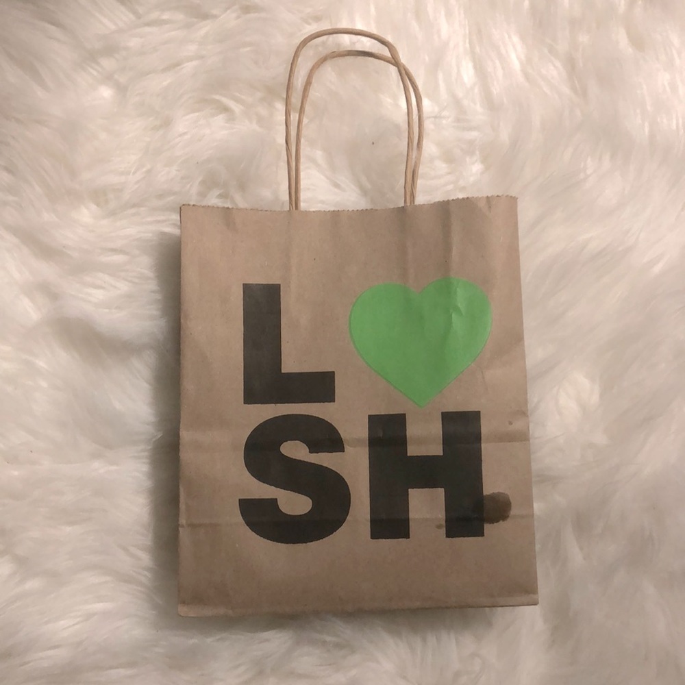 LUSH Paper Shopping Bag